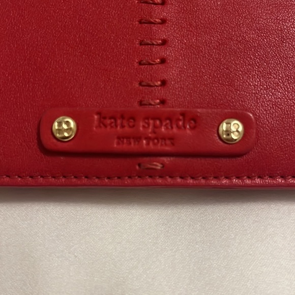 Kate spade red wallet - Picture 2 of 8